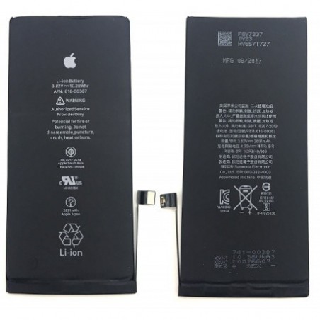 iPhone 8 Plus Akku / Batterie Lithium-Ionen 2691 mAh Online Shop - 1