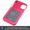 Iphone 12 Pro Max - Mercury i-Jelly Gel Case Hülle, Hot Pink