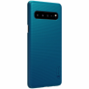 Samsung Galaxy S10 - Nilkin Super Frosted Shield, Blau