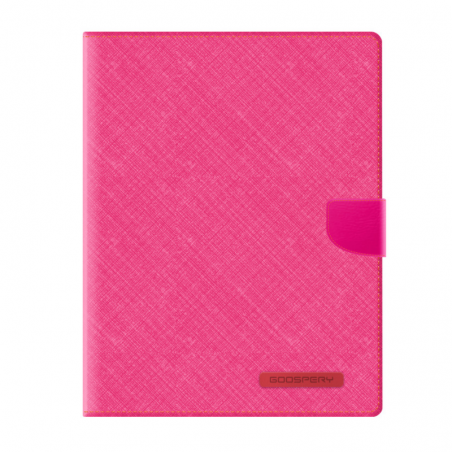 IPad Mini 1/2/3 - Mercury Goospery Canvas Diary Geldbörse Tasche / Etui - Pink