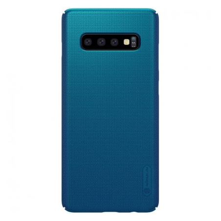 Samsung Galaxy S10+ - Nilkin Super Frosted Shield, Blau