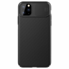 IPhone 11 Pro Max - Nillkin CamShield Case Hülle mit Kamera Schutz - Schwarz