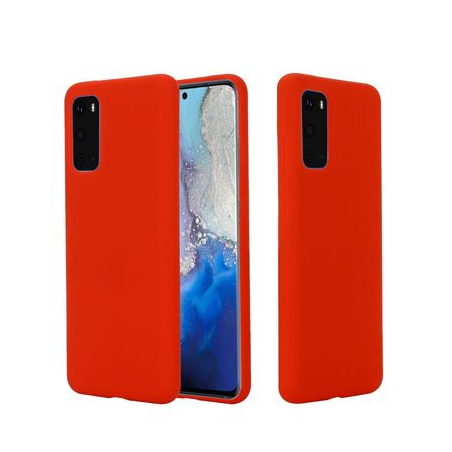 Samsung S20 - Silkonhülle, Rot