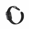 Apple Watch Silikon Armband 38/40mm, Schwarz