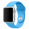 Apple Watch Silikon Armband 38/40mm, hellblau
