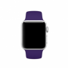 Apple Watch Silikon Armband 42/44mm, Schwarz