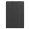 iPad 10.2 Custer Texture Horizontal Flip Smart PU Leather Case with Sleep / Wake-up Function & Three-folding Holder (Black)