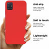 Samsung Galaxy A51 - Silikonhülle, Rot
