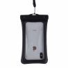 PVC Transparent Airbag Universal Waterproof Bag with Lanyard for Smart Phones below 5.5 inch (Black)