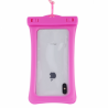 PVC Transparent Airbag Universal Waterproof Bag with Lanyard for Smart Phones below 5.5 inch (Rose Red)