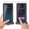 For Smart Phones Below 6.9 Inch IPX8 Waterproof Phone Case(Pink)