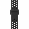 For Apple Watch Series 6 & SE & 5 & 4 44mm / 3 & 2 & 1 42mm Fashionable Classical Silicone Sport Watchband (Black)