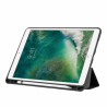 Custer Texture Horizontal for iPad Pro 10.5 Inch / iPad Air (2019), with Three-folding Holder & Pen Slot (Black
