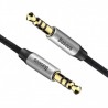 Baseus Yiven Audio AUX Kabel M30 1M Silber+Schwarz Online Shop - 1