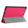 Custer Texture Horizontal Flip Leather Case for iPad Pro 10.5 Inch / iPad Air (2019), with Three-folding Holder & Pen Slot (Red)