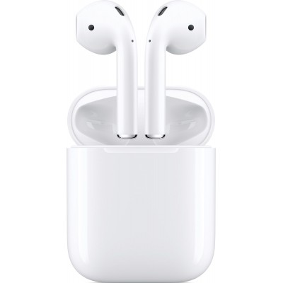 Apple AirPods mit Ladecase In Ear Kopfhörer, Weiss