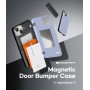 IPhone 12/ 12 Pro - Mercury Magnetic Door Bumper Hülle, Rot