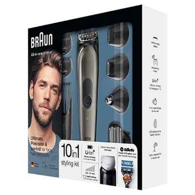 Braun 10-in-1 Bartschneider und Haarschneidemaschine