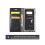 Iphone XS Max - Mercury Goospery Bluemoon Flip Geldbörse Tasche / Etui / Schutzhülle - Diverse Farben