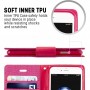 iPhone 7 Plus / 8 Plus - Mercury Goospery Canvas Diary Geldbörse Tasche / Etui