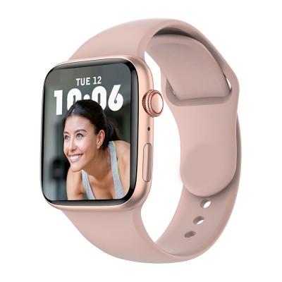 Smartwatch Herzfrequenz 1,9 Zoll Vollbild BT Anruf Drahtloses Aufladen IP68 Wasserdicht NFC Reloj Smart Watch Serie 7