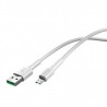 Baseus - Mini Weiss Kabel USB Für Micro 4A 1m, Weiss