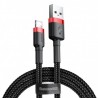 Baseus cafule Kabel USB Für IPHONE/iPad 2A 3m Rot + Schwarz Online Shop - 1