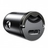 Baseus Tiny Star Mini Schnellladekoffer für Auto Ladegerät (Typ C + IPhone Lightning 18W Kabel 1m) Grau Online Shop - 7
