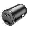 Baseus Tiny Star Mini Schnellladekoffer für Auto Ladegerät (Typ C + IPhone Lightning 18W Kabel 1m) Grau Online Shop - 8