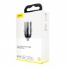Baseus Tiny Star Mini Schnellladekoffer für Auto Ladegerät (Typ C + IPhone Lightning 18W Kabel 1m) Grau Online Shop - 15