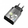 BASEUS Geschwindigkeit Mini Dual USB Ladegerät 10.5W [EU-Stecker] - Schwarz Online Shop - 6
