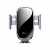 Baseus Smart Car Cell Phone Holder Universal KFZ Handy Halterung Car Mount elektrischer Halter in Silber Online Shop - 2