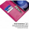 Samsung Galaxy A5 (2017) Mercury Goospery BlueMoon Hülle / Etui / Taschen - Pink