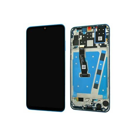 Huawei P30 Lite LCD-Display mit Rahmen, Blau, Touchscreen-Ersatz