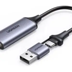 Ugreen USB-C zu HDMI 2-In 1 HD Video Capture Karte