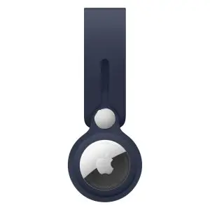 Apple AirTag Leder-Schlaufe (Blau) – Elegante und Sichere Lösung für Ihren AirTag