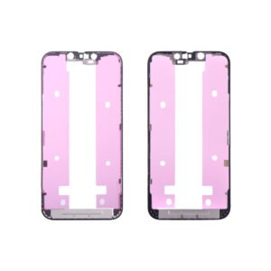 Apple iPhone 15 LCD Frame - Repart - Front Bezel with Glue - Black