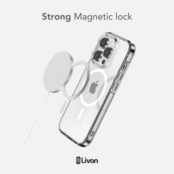Livon iPhone 16 Plus MagShield - Transparant – Bild 2
