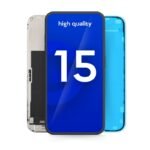 Apple iPhone 15 LCD Display + Touchscreen - High Quality - Black