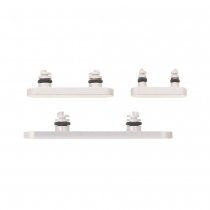 Apple iPhone 16e Side Buttons - 3pcs one set - White