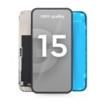 Apple iPhone 15 LCD Display + Touchscreen - OEM Quality - Black