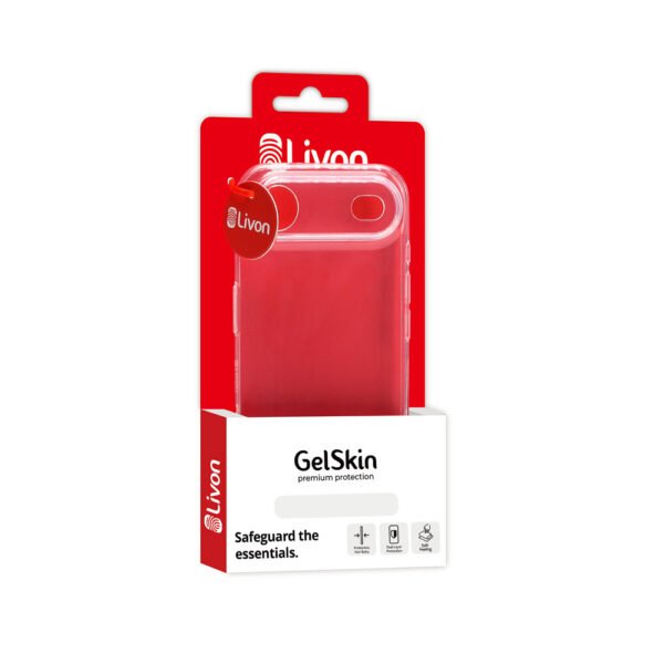 Livon iPhone 16e Gelskin - Transparant – Bild 2