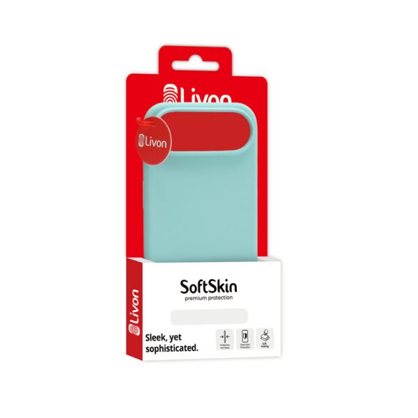 Livon iPhone 17 SoftSkin - Gum Blue – Bild 4