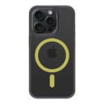 Tactical iPhone 15 Pro Magforce Hyperstealth 2.0 Cover - 8596311250590 - Black/Yellow