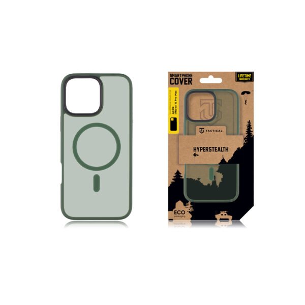 Tactical iPhone 16 Pro Max MagForce Hyperstealth Cover - 8596311256219 - Forest Green – Bild 3
