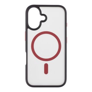 Tactical iPhone 16 Magforce Hyperstealth 2.0 Cover - 8596311256295 - Black/Red