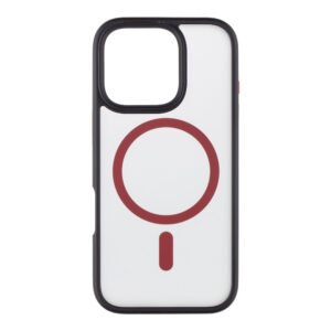 Tactical iPhone 16 Pro Magforce Hyperstealth 2.0 Cover - 8596311256318 - Black/Red