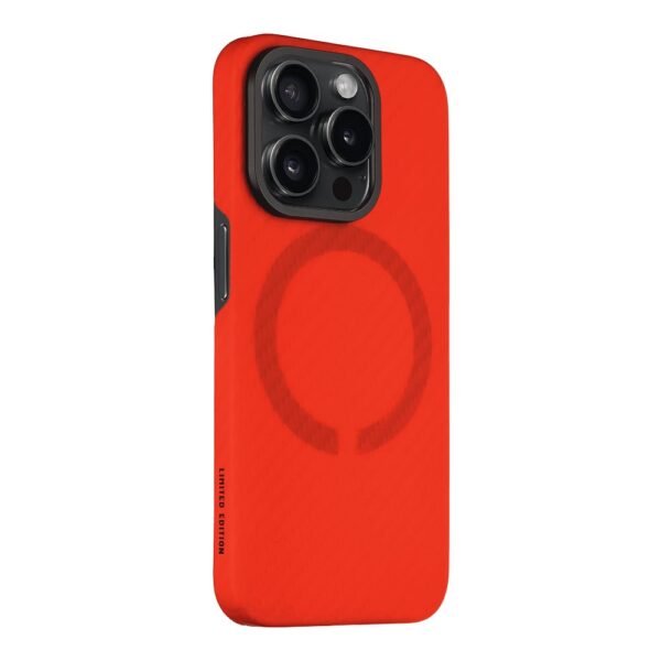 Tactical iPhone 15 Pro MagForce Aramid Limited Edition Cover - 8596311256486 - Bloody Mary – Bild 4