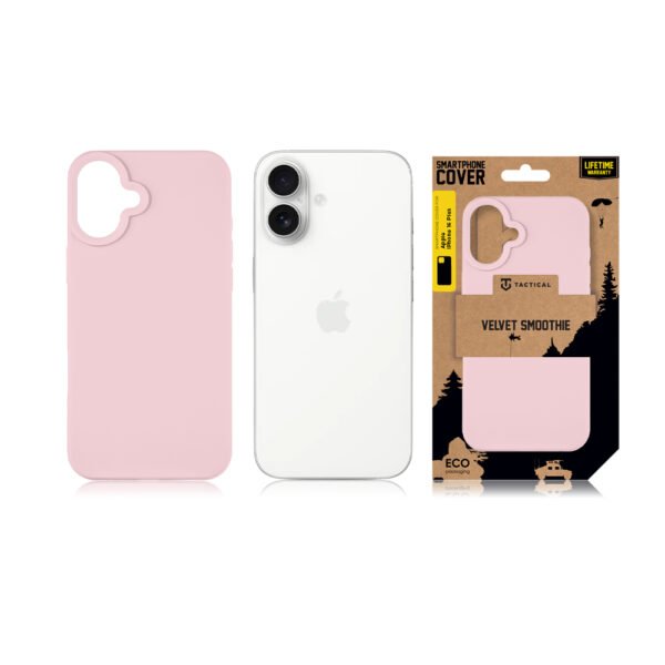 Tactical iPhone 16 Plus Velvet Smoothie Cover - 8596311258657 - Pink Panther – Bild 3