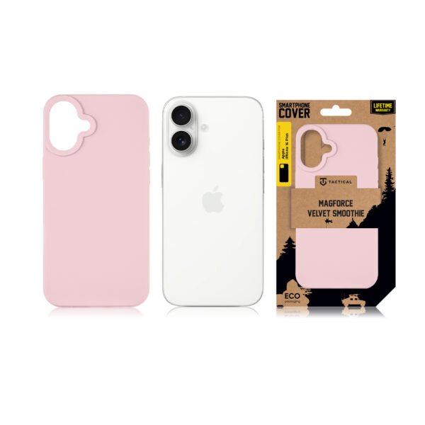 Tactical iPhone 16 Plus MagForce Velvet Smoothie Cover - 8596311259029 - Pink Panther – Bild 5